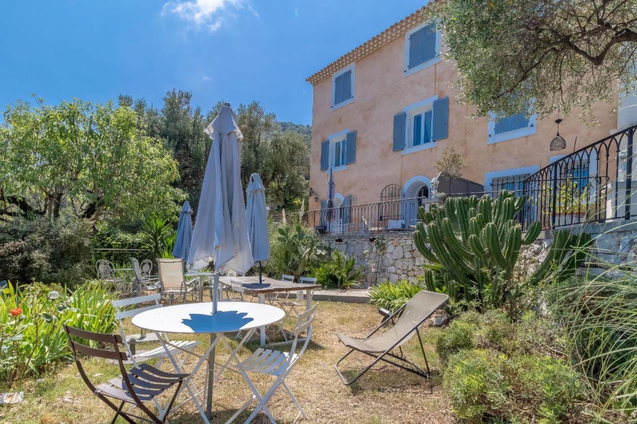 Le Mas D'Angeline, Vue Mer, Jardin Commun, Parking, Voiture Requise, 10 Min En Voiture De Monaco, Route Etroite, Pente Raide, Croisement Limite, Sea View, Shared Garden, Parking, Car Required, 10 Min Drive From Monaco, Narrow Steep Road, Limited Pass Beausoleil Luaran gambar